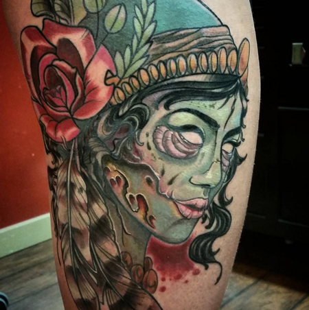 Tattoos - Zombie Gypsy - 112214